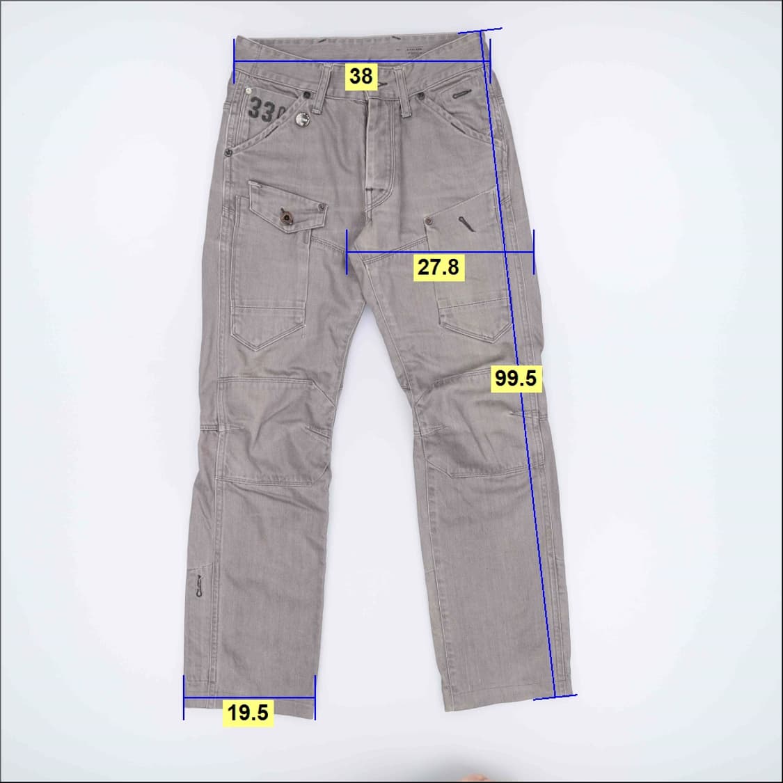 29 지스타로우 빈티지 카고 데님 바지 0227M 상품이미지6