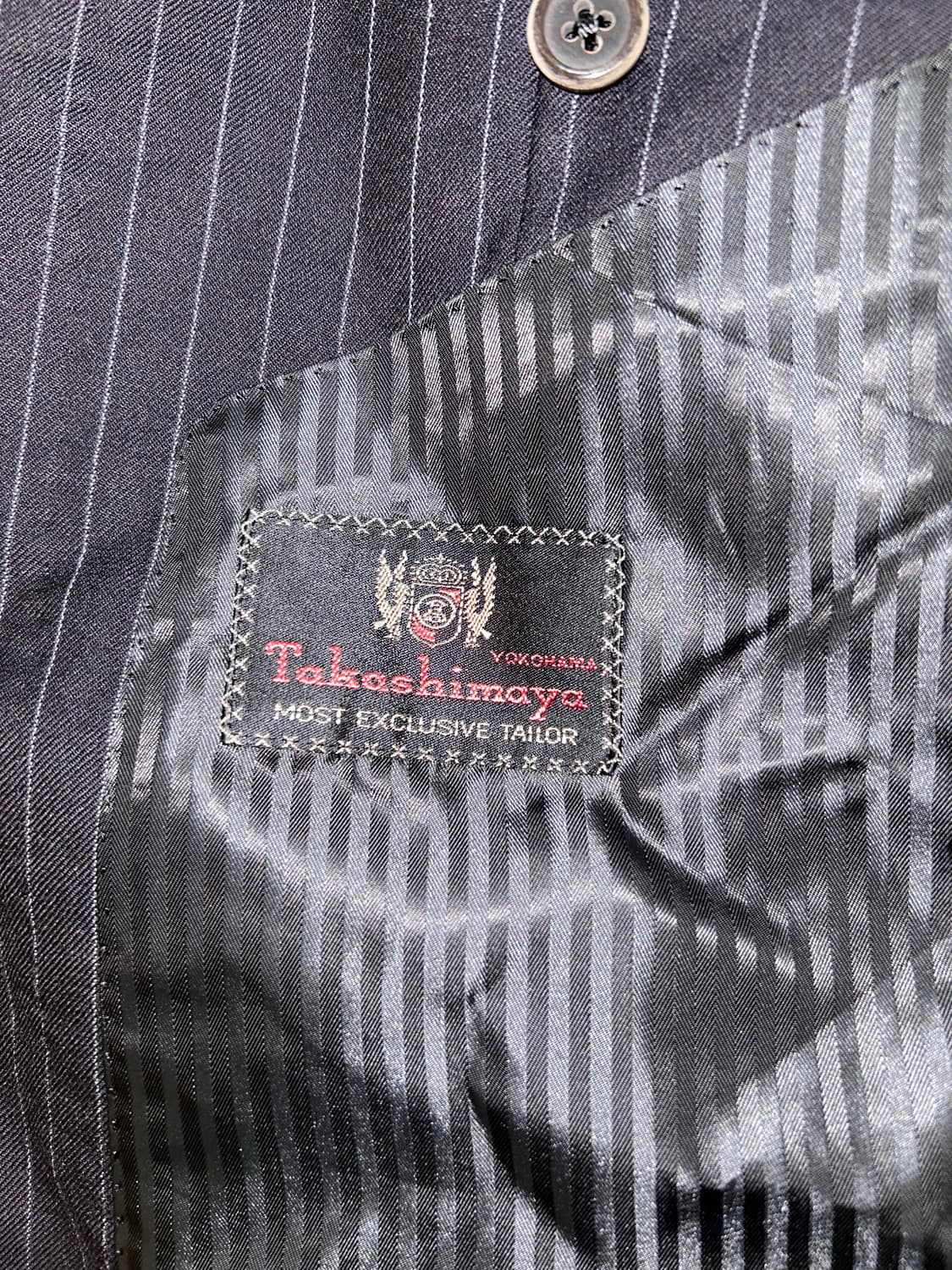 랑방 스트라이프 테일러 싱글자켓 상품이미지4