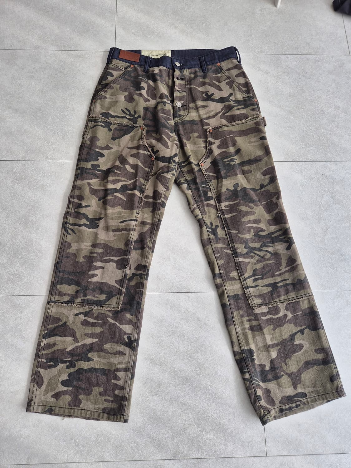 앤더슨벨 카모 더블니 팬츠 33 상품이미지1