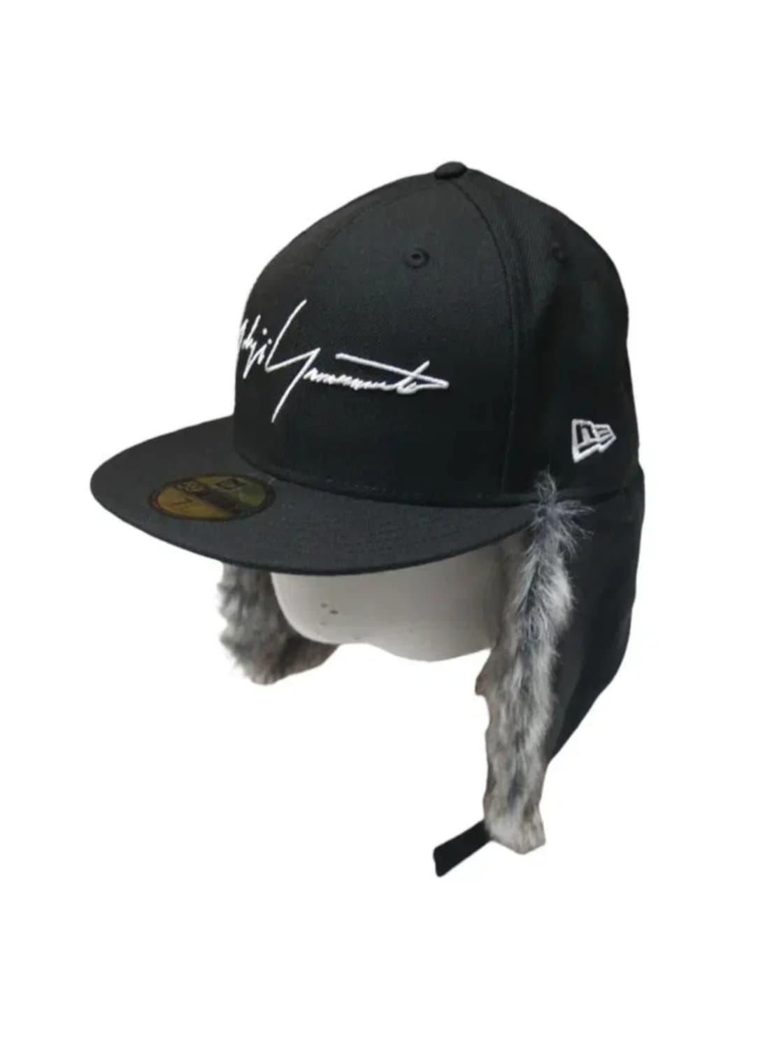 요지야마모토 퍼 이어플랩 캡 상품이미지1