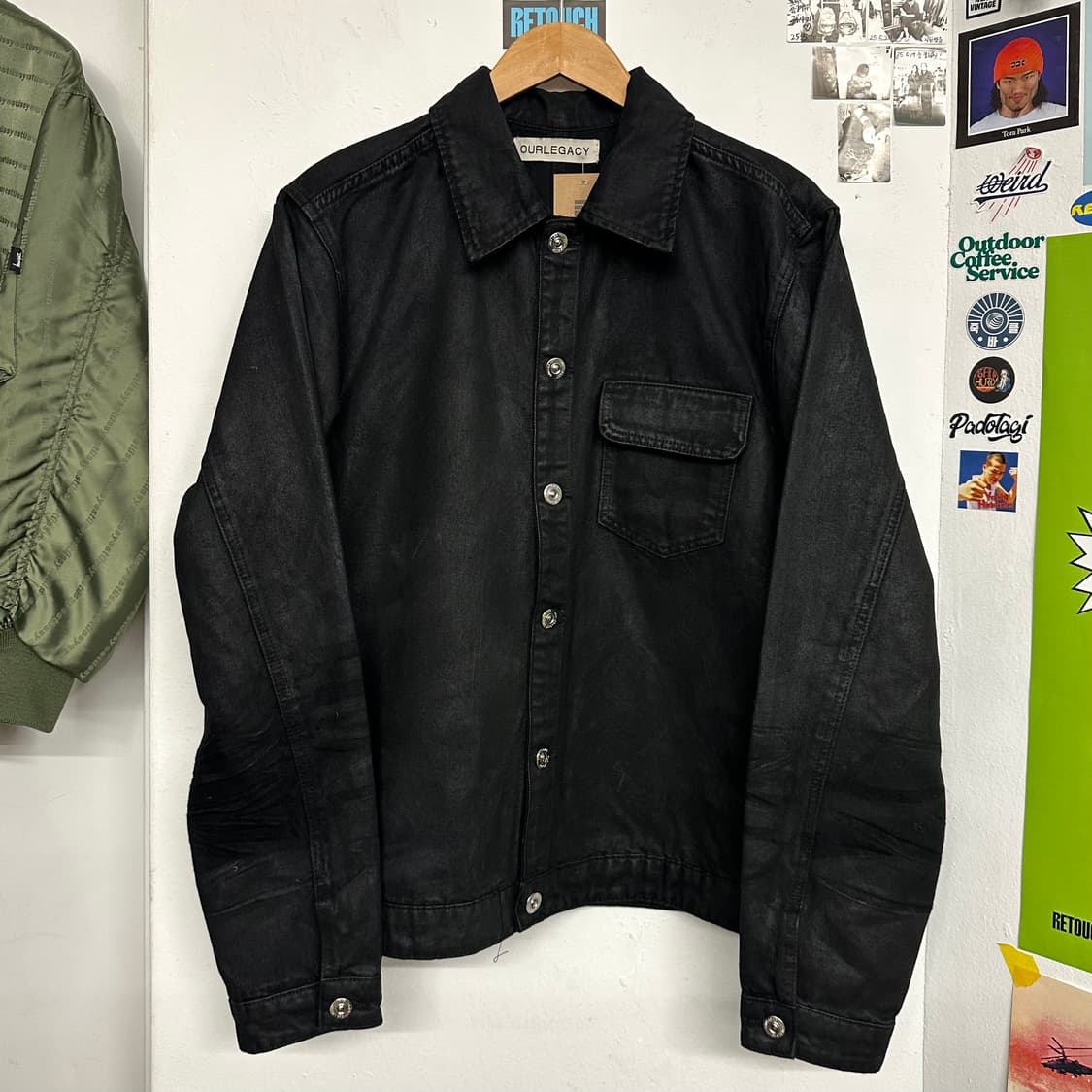 아워레가시 리버스 왁스드 데님자켓 상품이미지1
