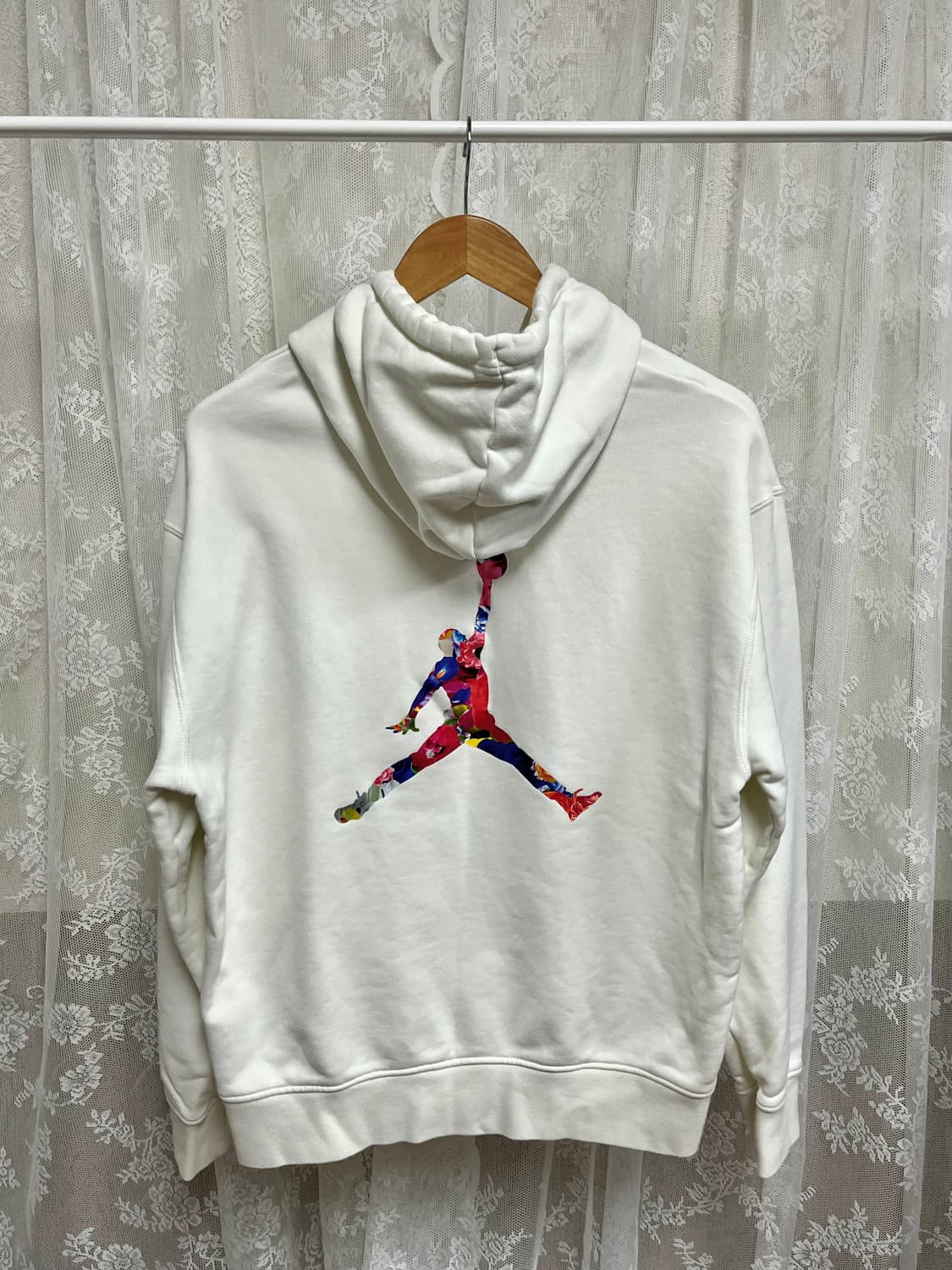 XL) 나이키 조던 후드 티셔츠 아이보리 상품이미지2