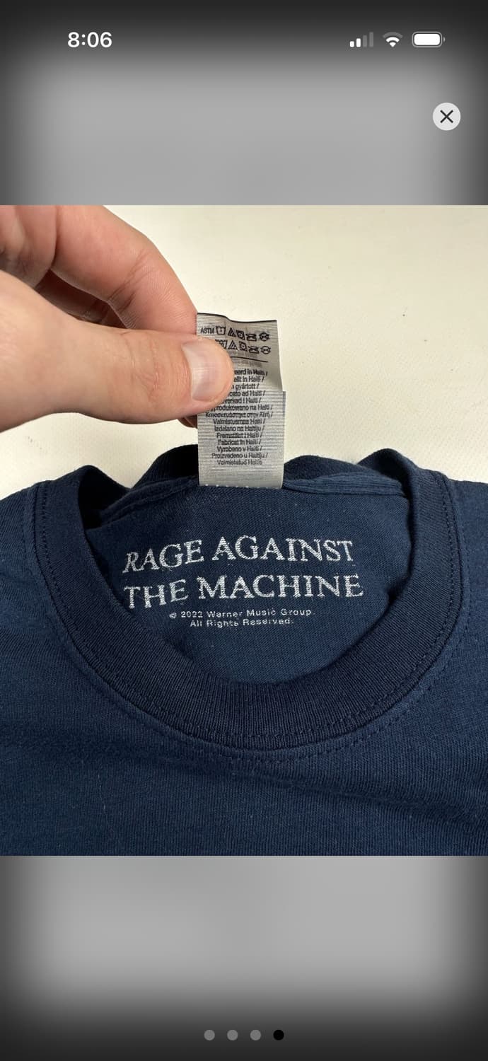 Rage aganist the machine 밴드 티셔츠 상품이미지4