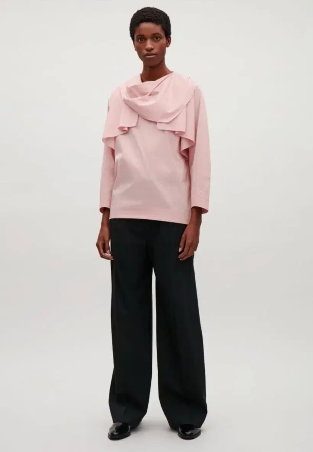 cos 드레이프 블라우스 상품이미지2