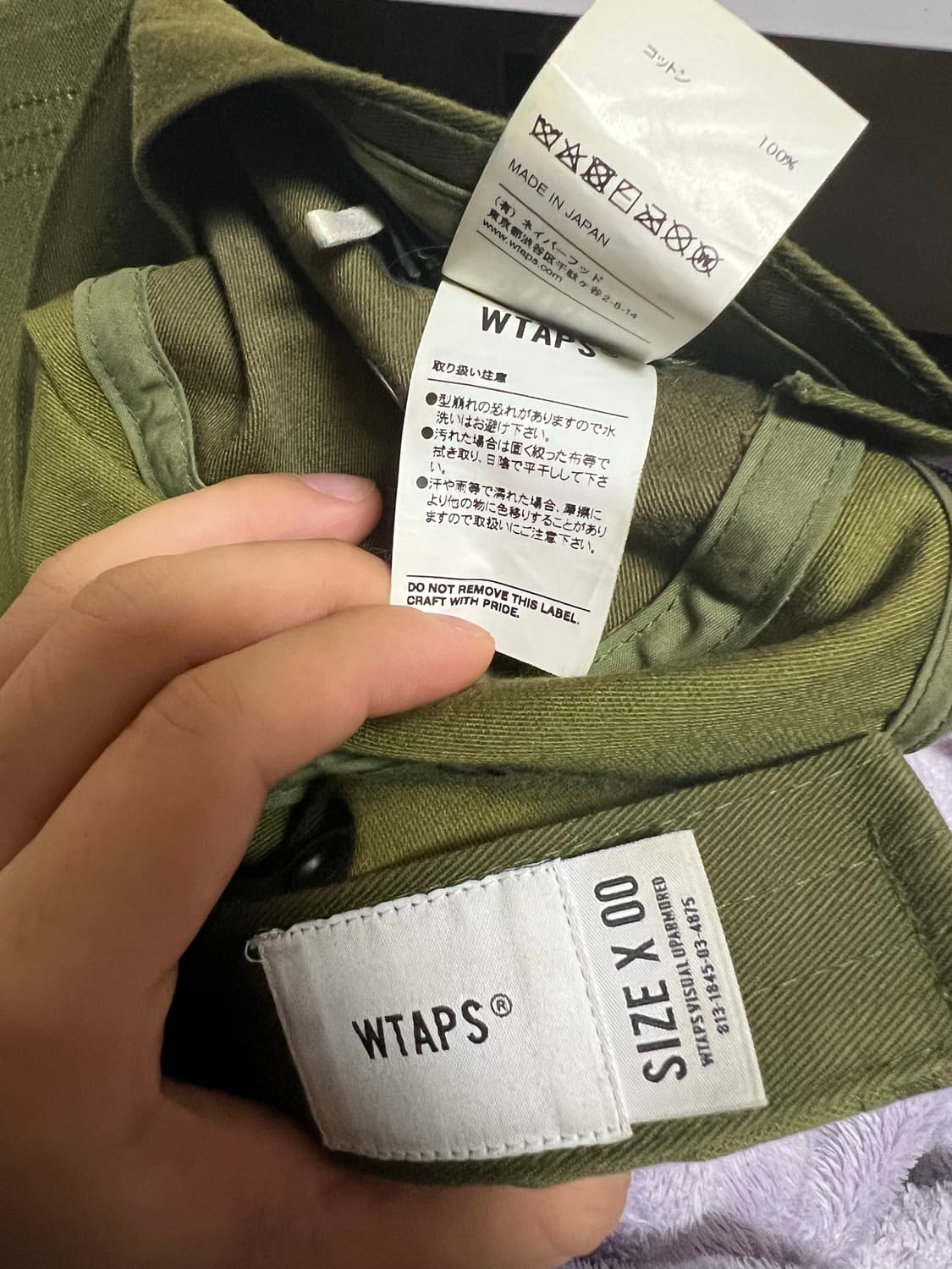 더블탭스 투톤 캠프캡 상품이미지3