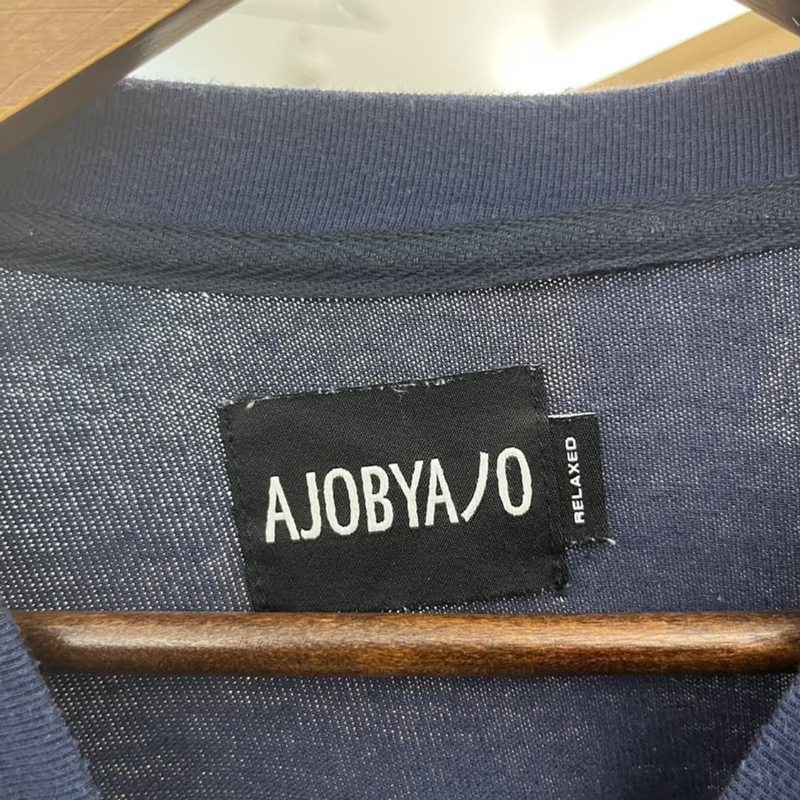 아조바이아조 스트릿 펑크 언발 패치워크 반팔티 115 C10975 상품이미지5