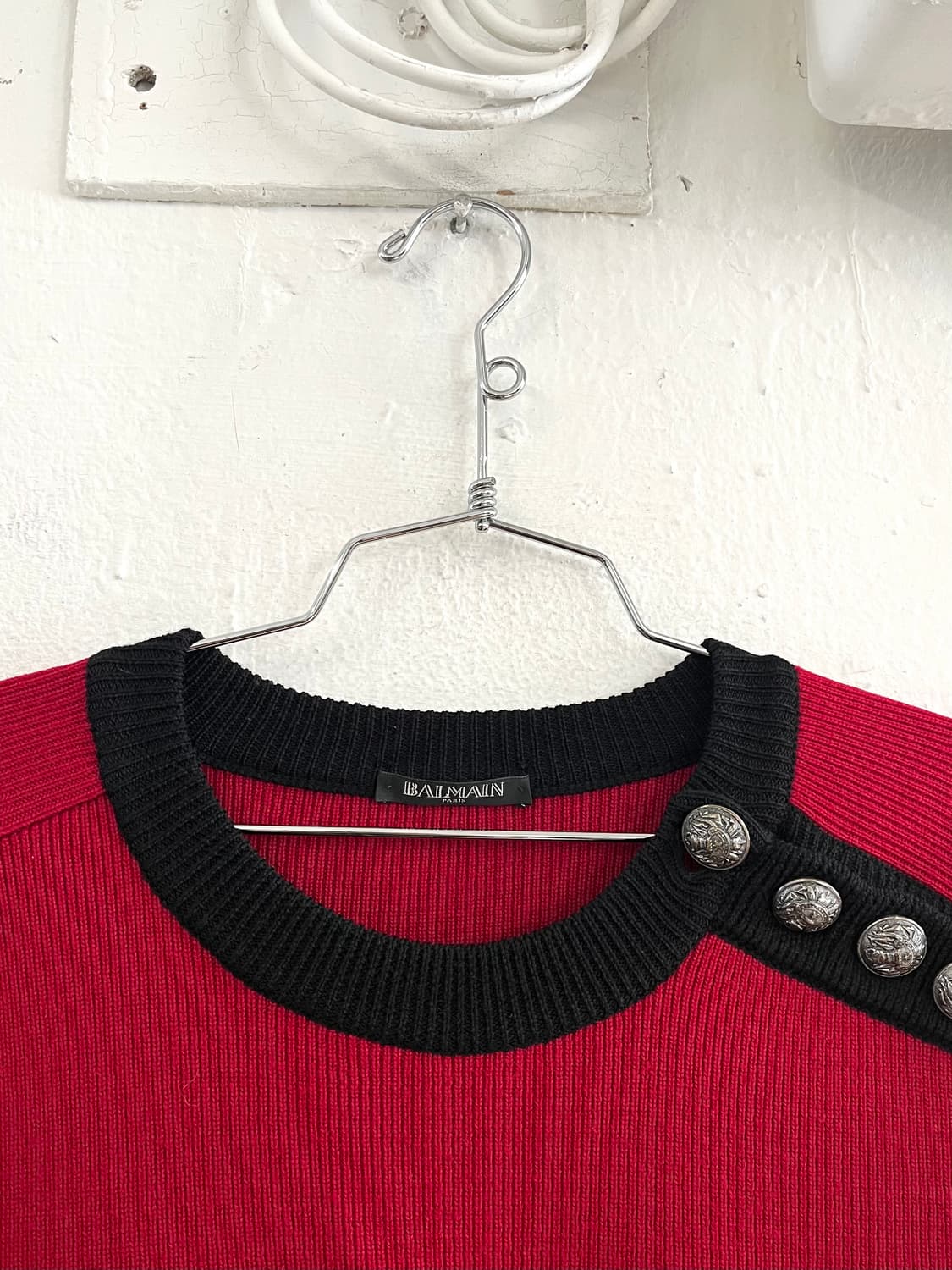 발망 2015FW 올리비에 루스테인 와펜 패치 니트 상품이미지4