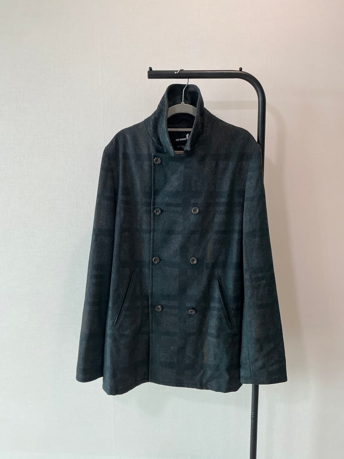 라프시몬스&프레드페리 타탄 피코트 상품이미지1