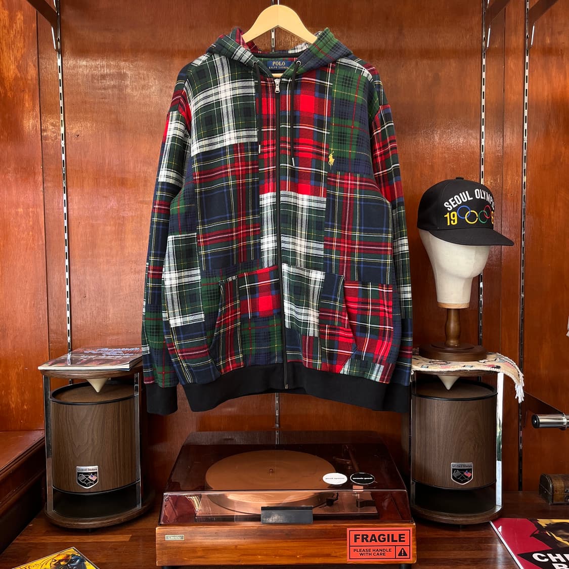 폴로 랄프로렌 멀티체크 후드집업  [ 110 ] 상품이미지1