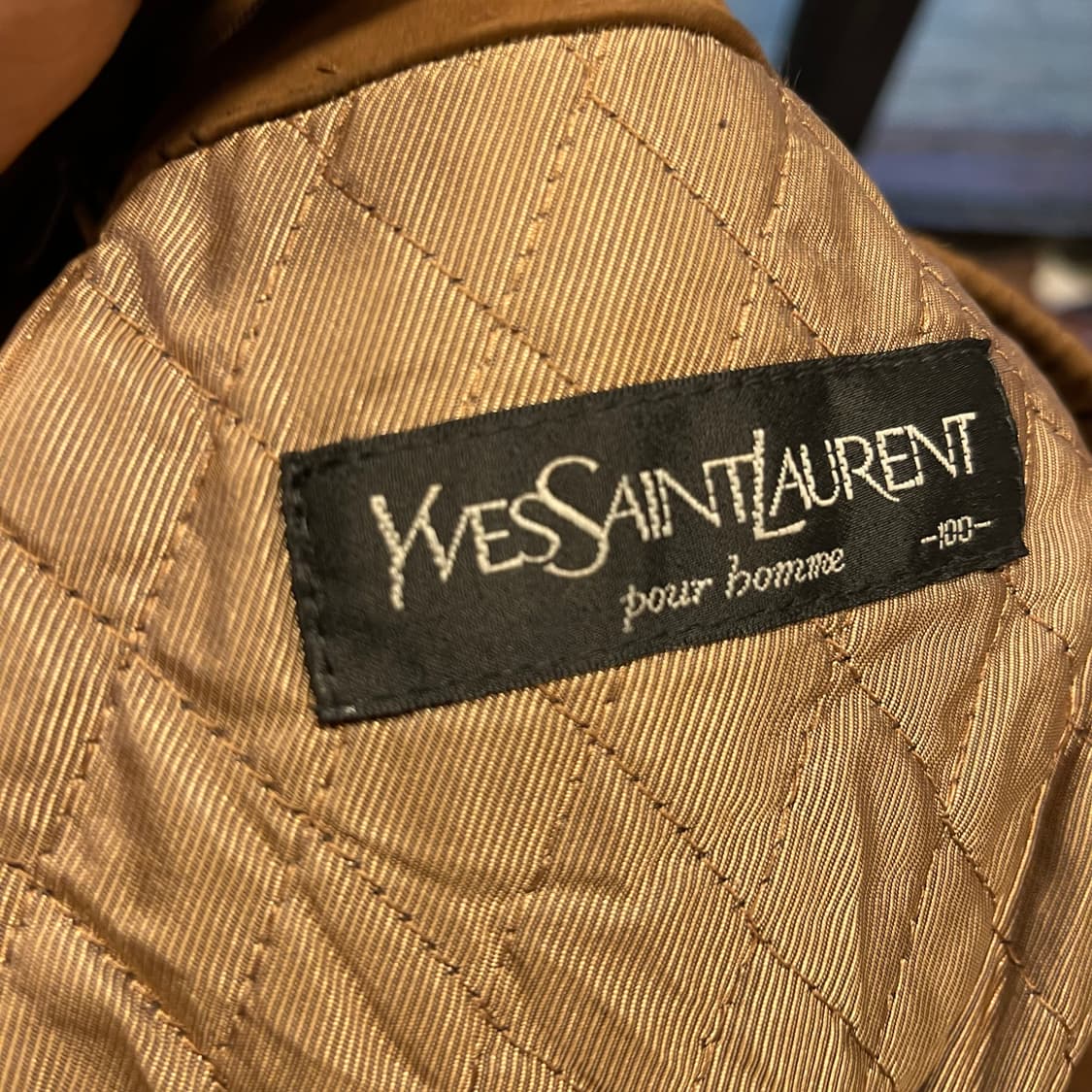 YSL 뿌르옴므 양가죽무스탕 100 상품이미지5
