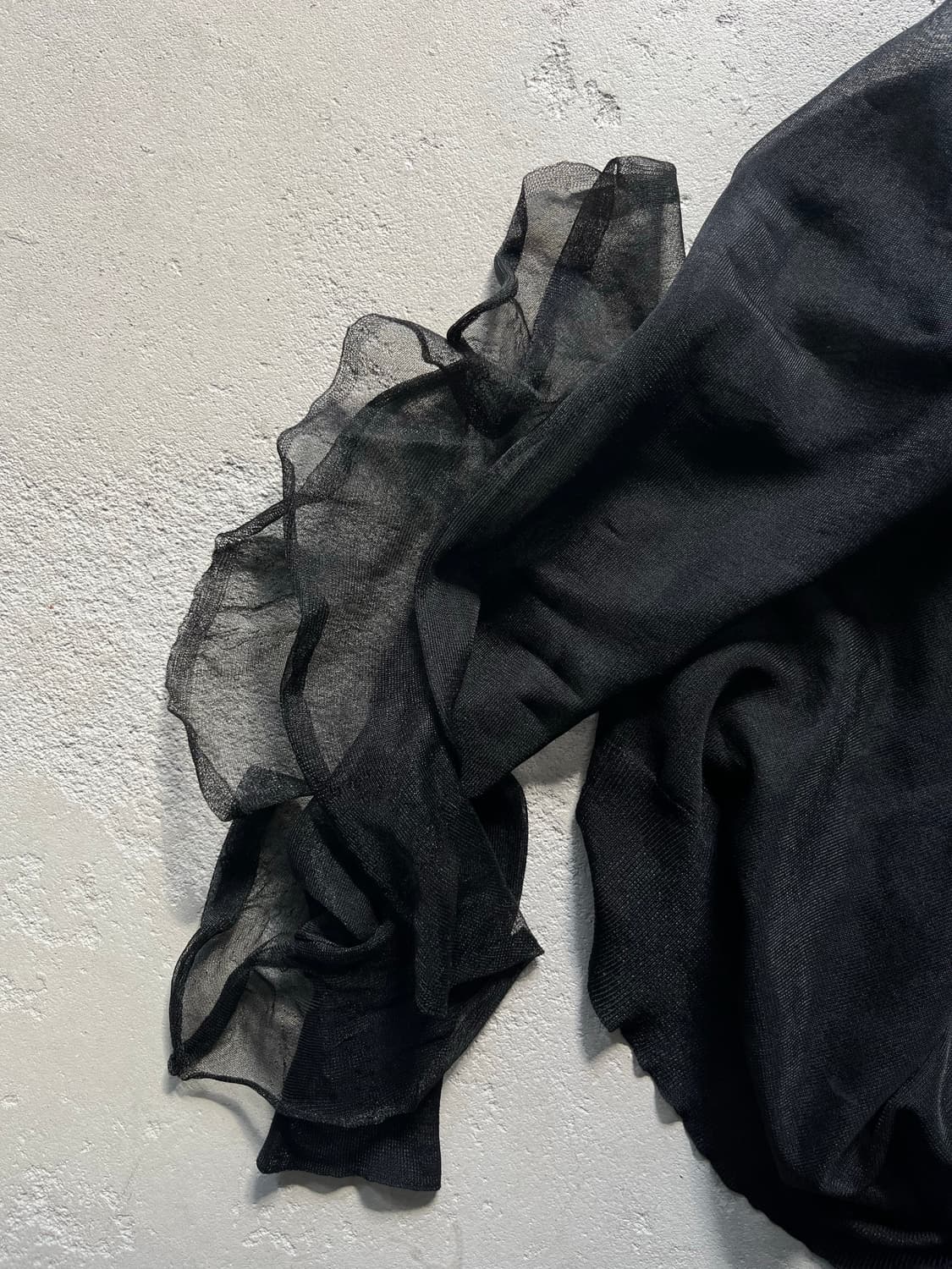 sheer frill top 상품이미지6
