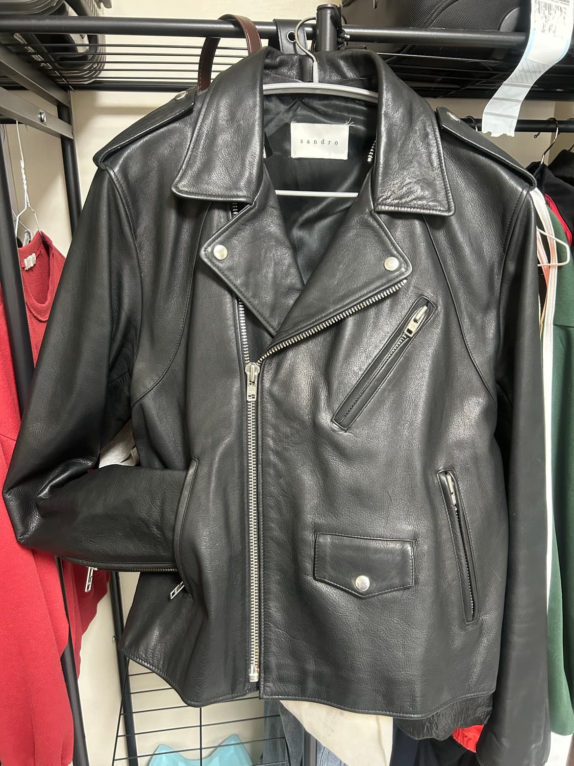 산드로 라이더자켓 상품이미지1