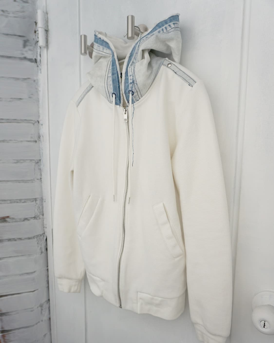 (재입고) Diesel 데님 후드집업 상품이미지1