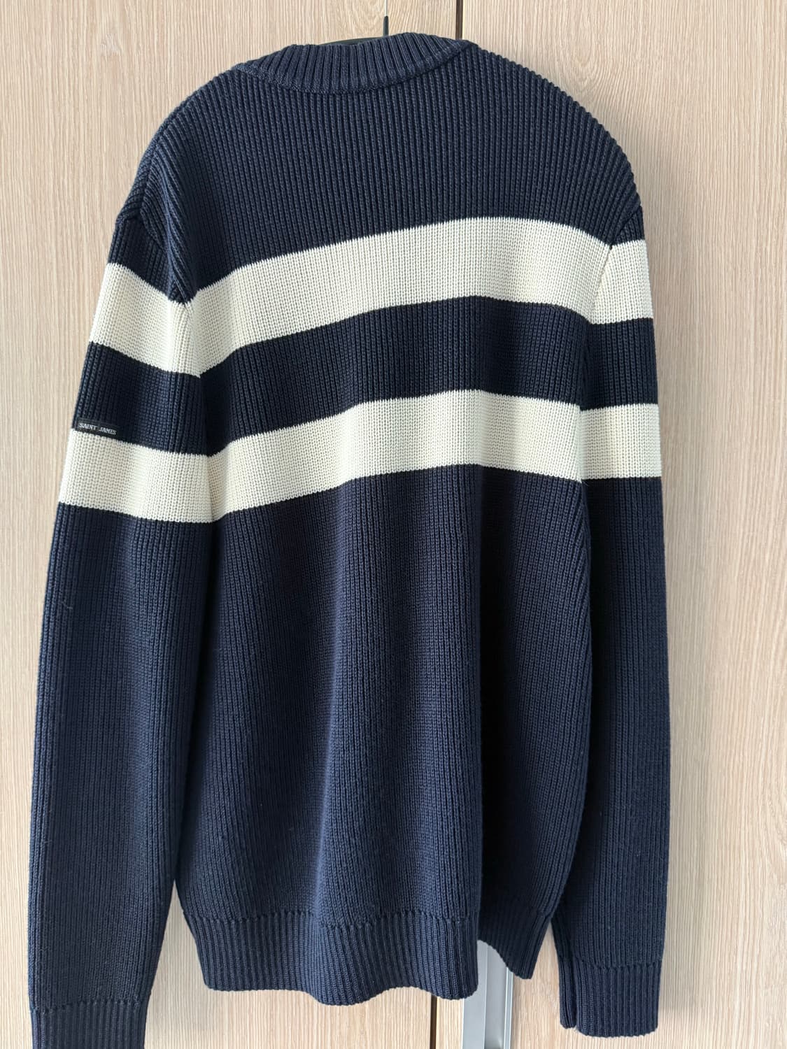 세인트제임스 네이비 스트라이프 가디건 상품이미지2