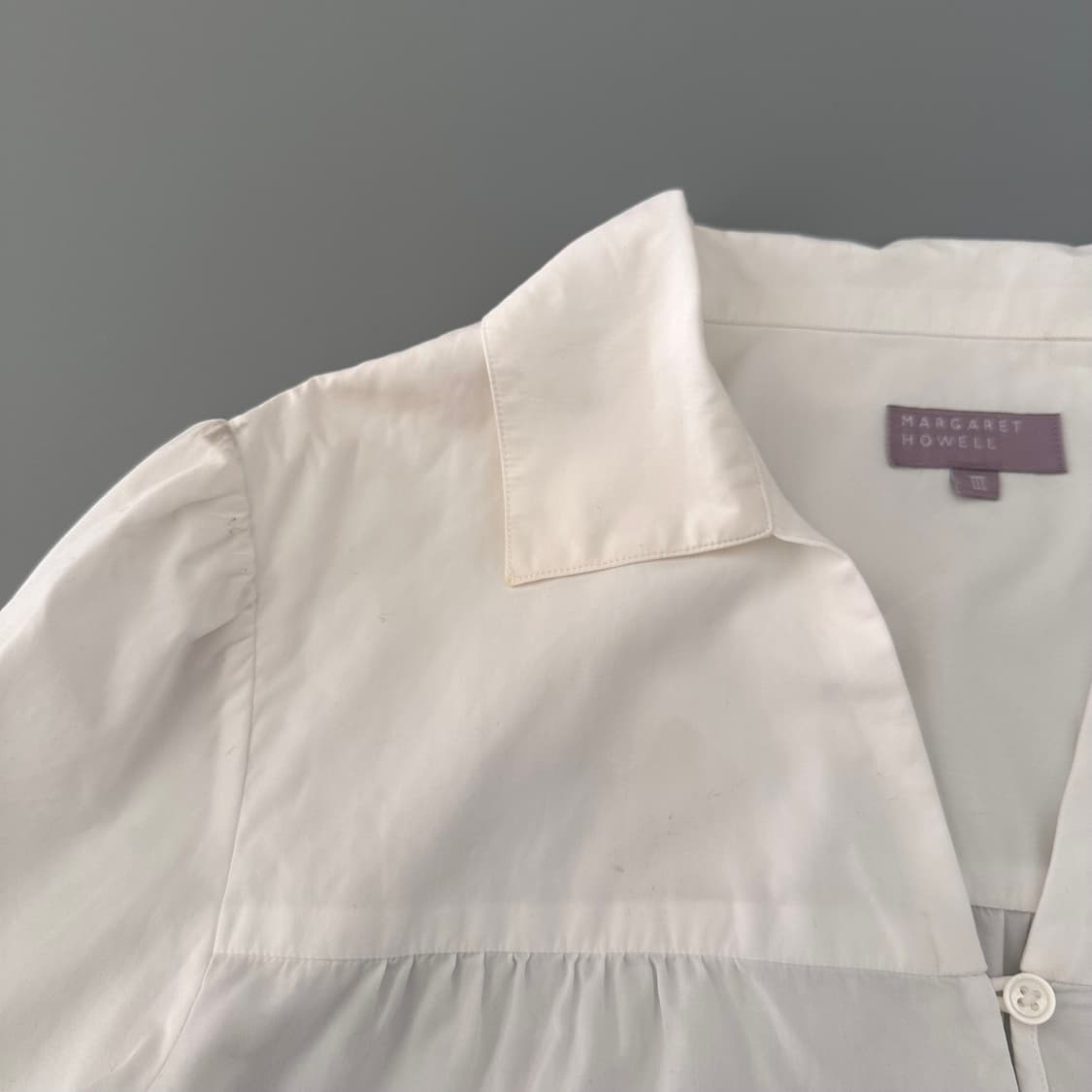 마가렛호웰 margaret howell 칠부 셔츠 블라우스 상품이미지2