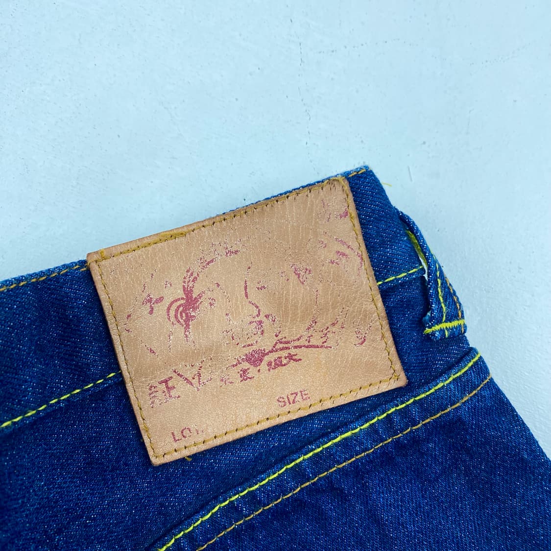 에비수 일판 멀티 스트레이트 데님 진 (28) 상품이미지9