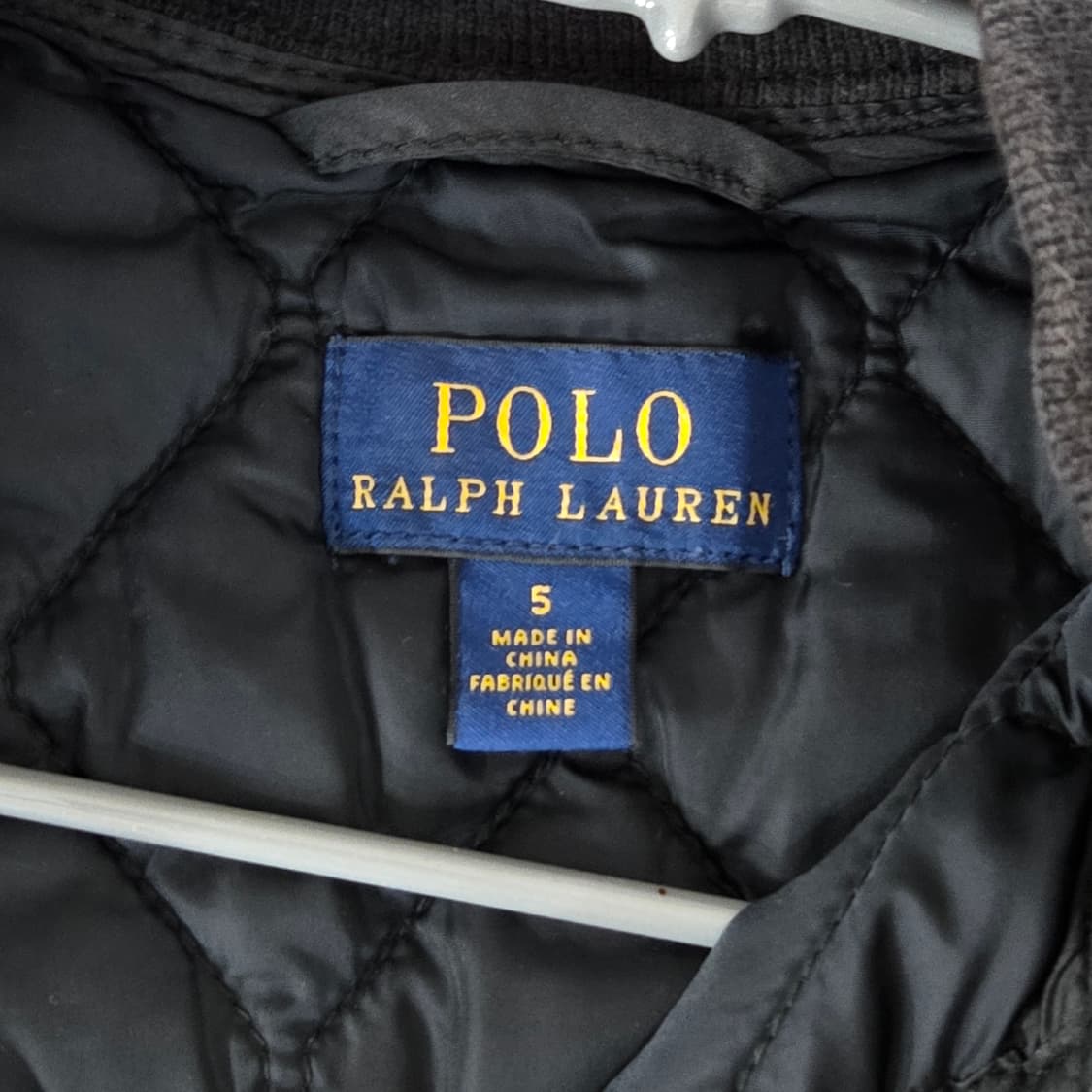 폴로랄프로렌 키즈 블랙 퀼팅 자켓 5 상품이미지4