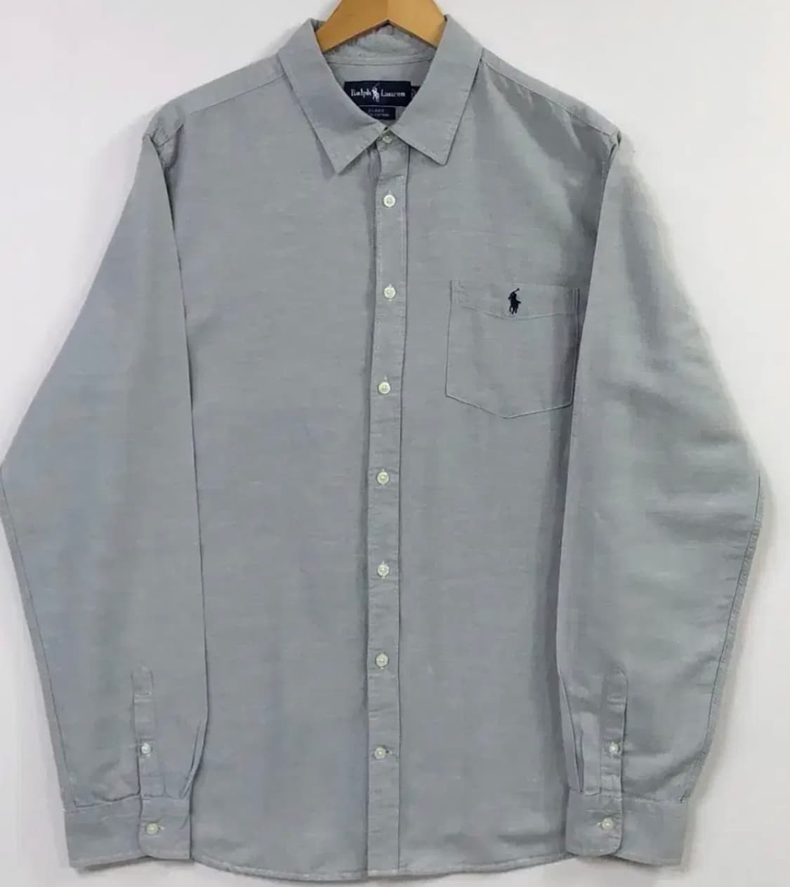 no.144 폴로 랄프로렌 옥스포드셔츠 그레이 xxl 상품이미지3