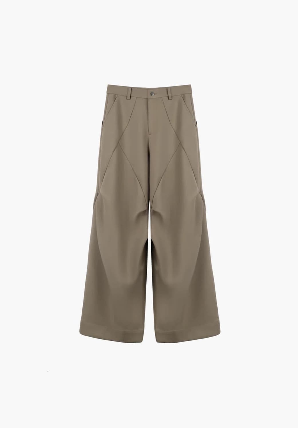 마름모 와이드 레그 팬츠 상품이미지1