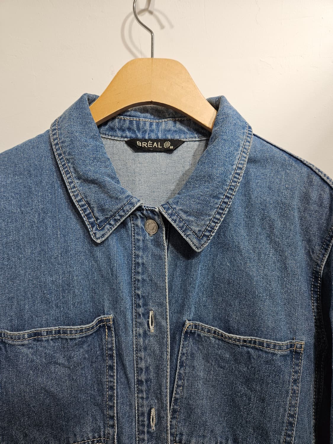 브리엘(BREAL) 데님 셔츠 자켓  상품이미지2