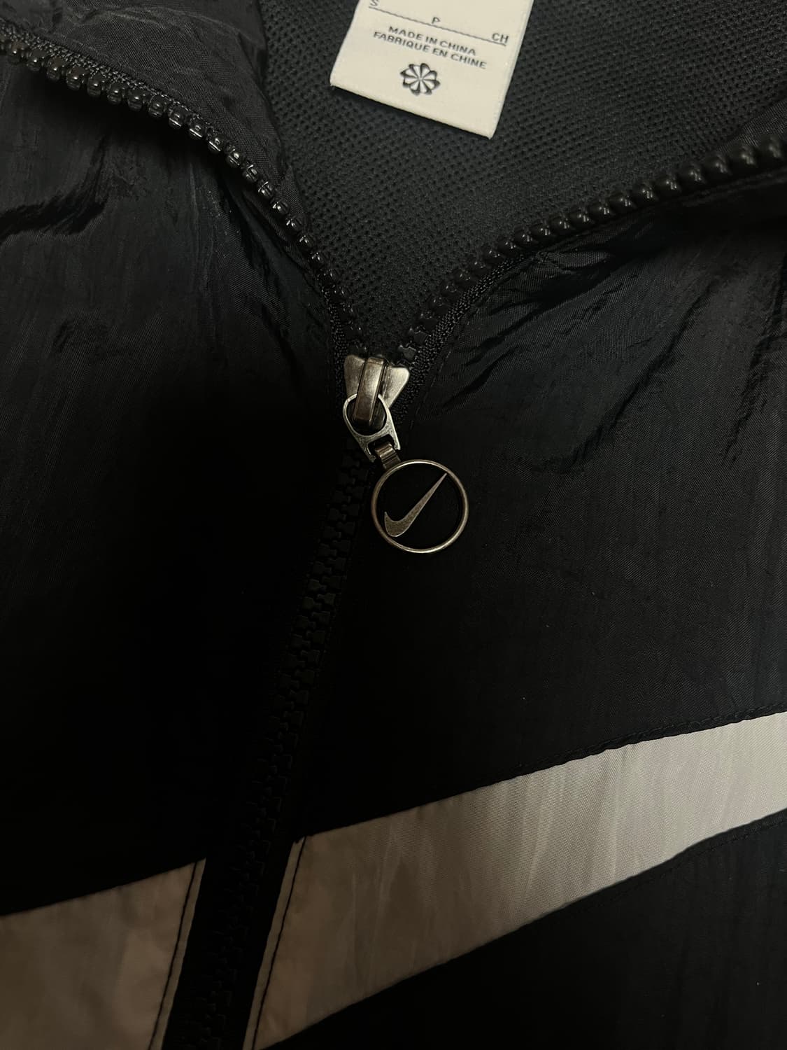 나이키 NSW 에센셜 우븐자켓 블랙 상품이미지4