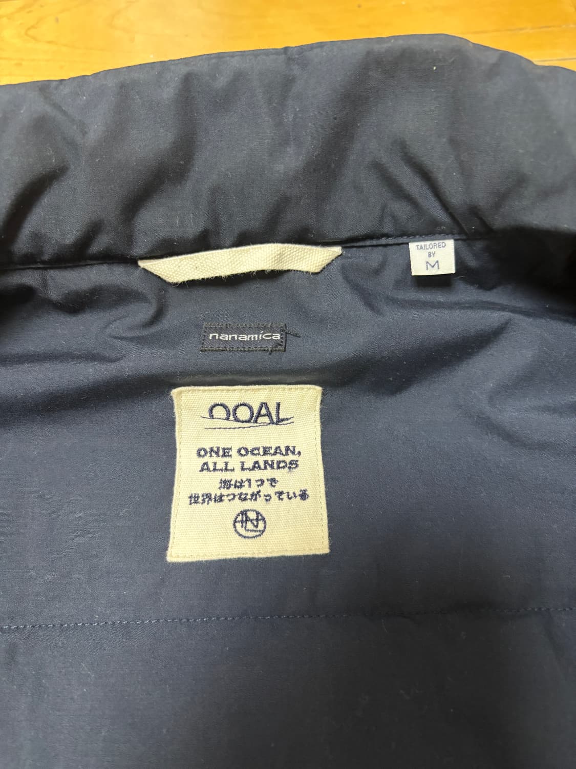 나나미카 인슐레이션 베스트 네이비M 팝니다 상품이미지7