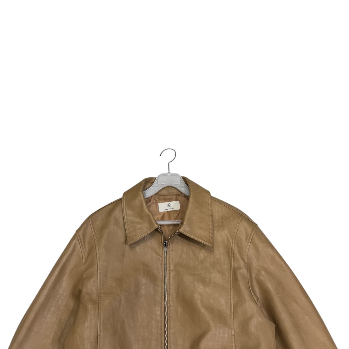 런던플랏 페이크 레더 자켓 상품이미지2