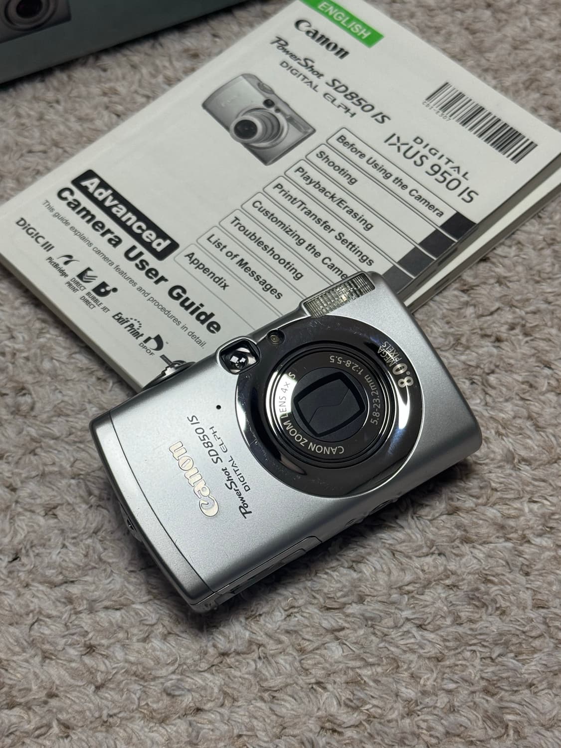 캐논 익서스 IXUS 950 / IXY 810 / SD850 상품이미지4