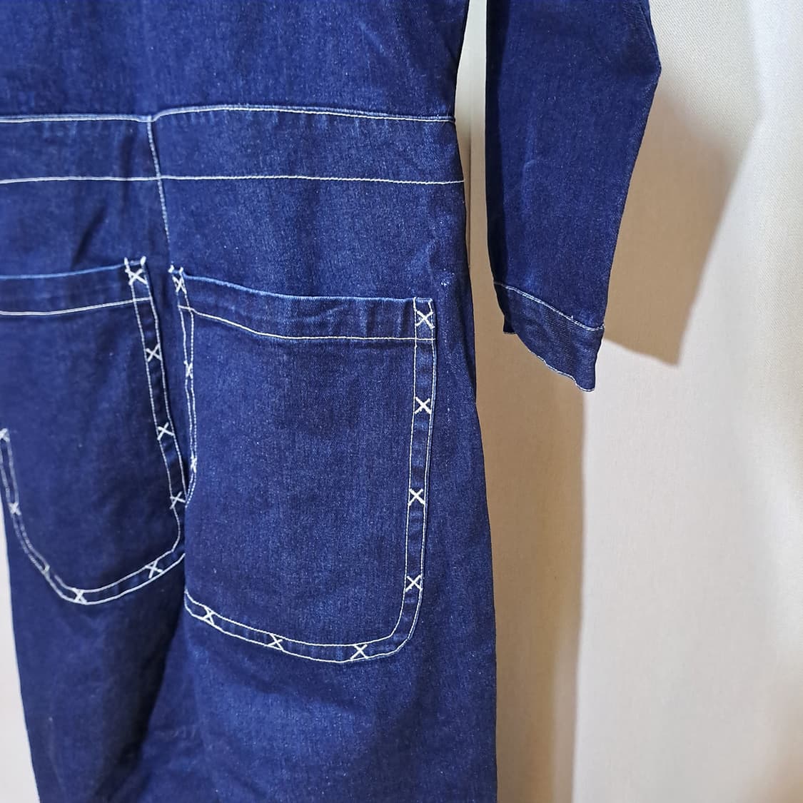 (택포) 웨스트사이드 데님 점프수트 L B372 상품이미지5