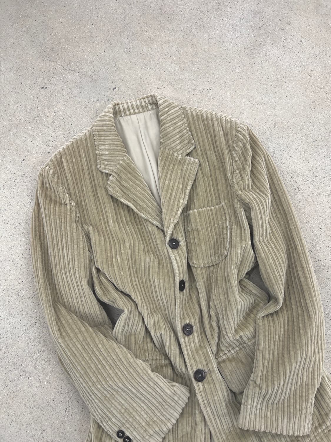 아이스버그 90s 와이드 웨일 코듀로이 블레이저 상품이미지6