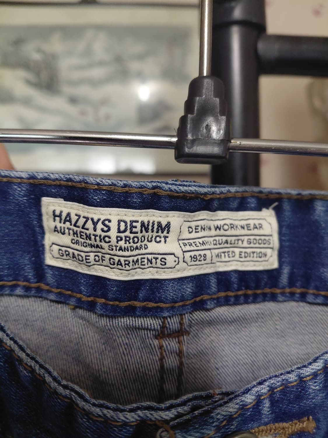 [헤지스]데님 청바지 32(82센티)사이즈 상품이미지4