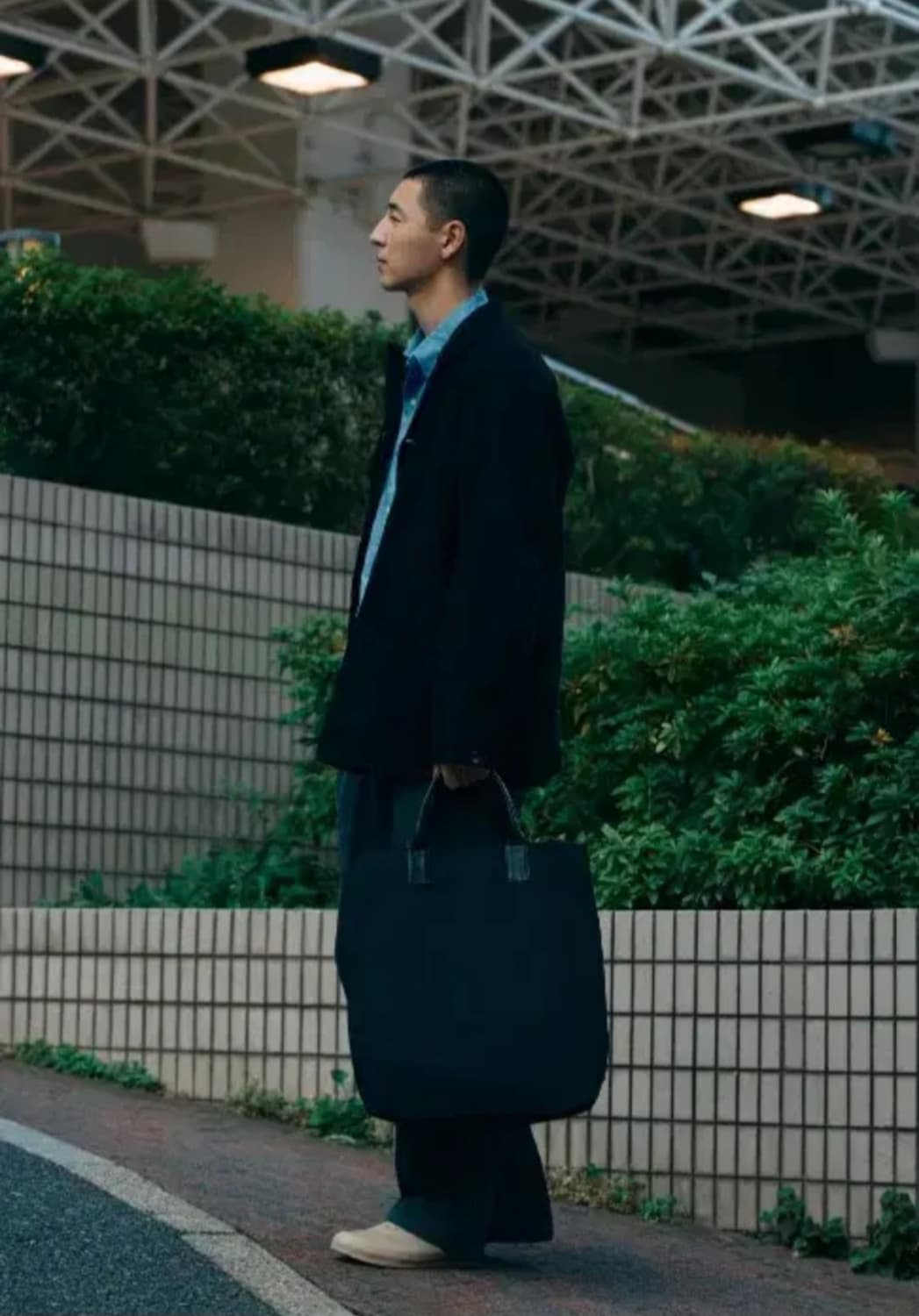 (새상품) 마지언타이틀 게버딘 옴니 토트백 상품이미지9