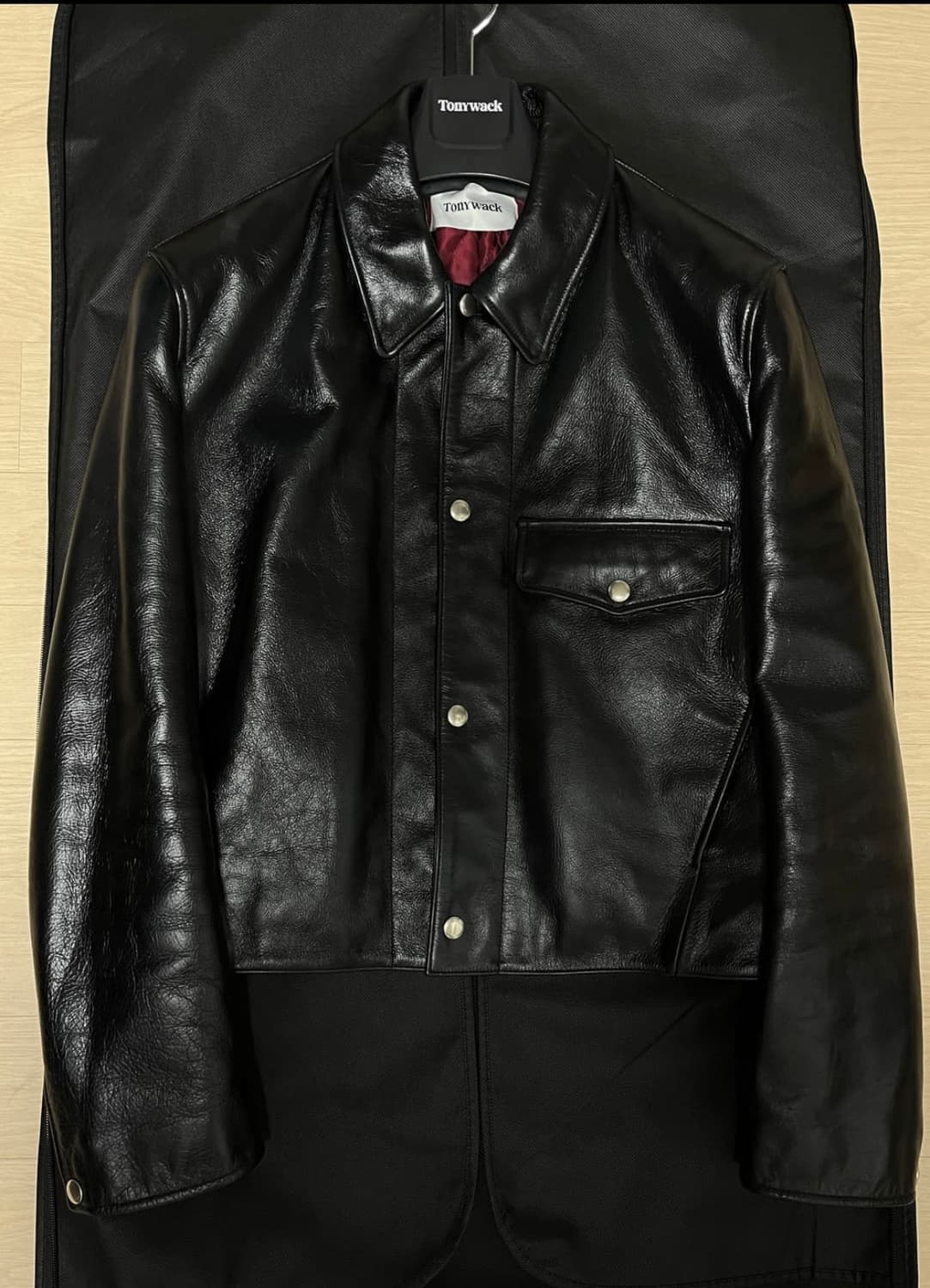 토니웩 레더 자켓 상품이미지2
