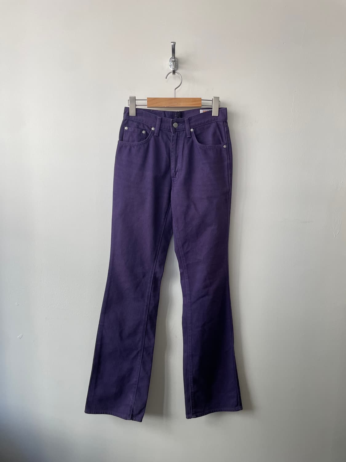 vintage semi boots cut cotton pants 상품이미지2