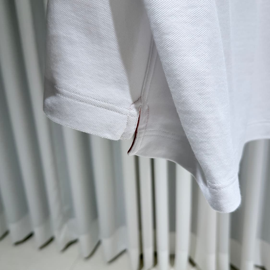 (A+/L) / 에르메스 더블 테크니컬 폴로 반팔 티셔츠 화이트 상품이미지6