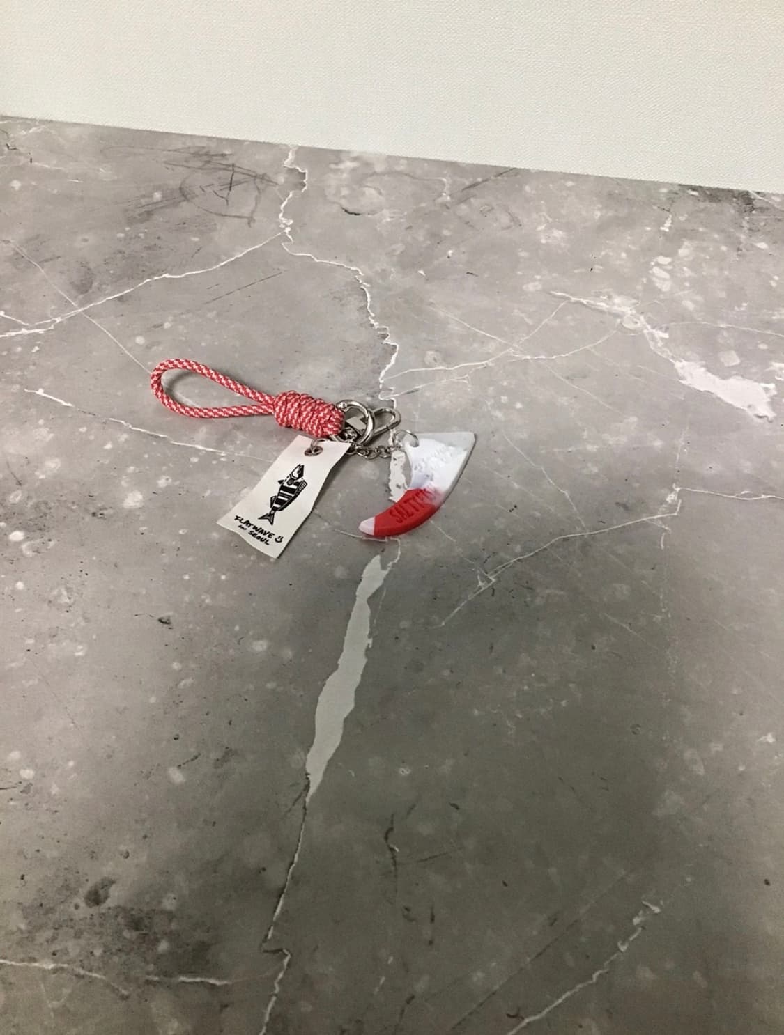 크림구매)플랫웨이브 업사이클링 키링 상품이미지4