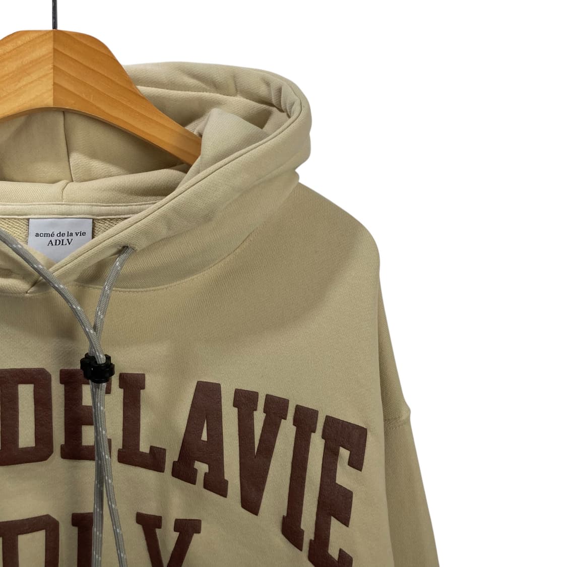 아크메드라비 빅로고 크롭 후드 상품이미지3