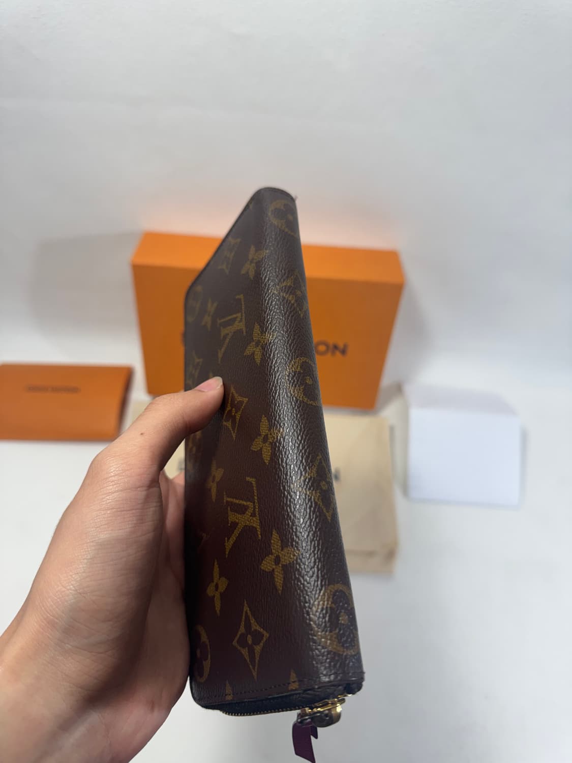 [새상품급,풀구성] 루이비통 모노그램 클레망스 월릿 장지갑 상품이미지3