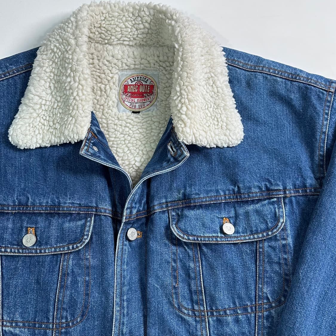 VTG 데님 쉐르파 트러커 자켓  상품이미지3