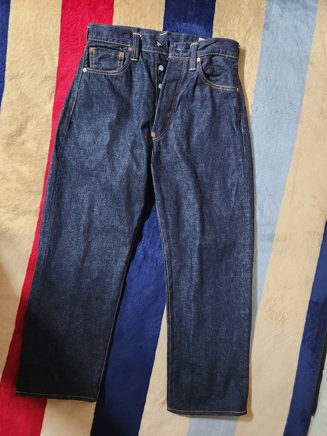 에비수 lot.2001 레드 페인팅  31사이즈 상품이미지2