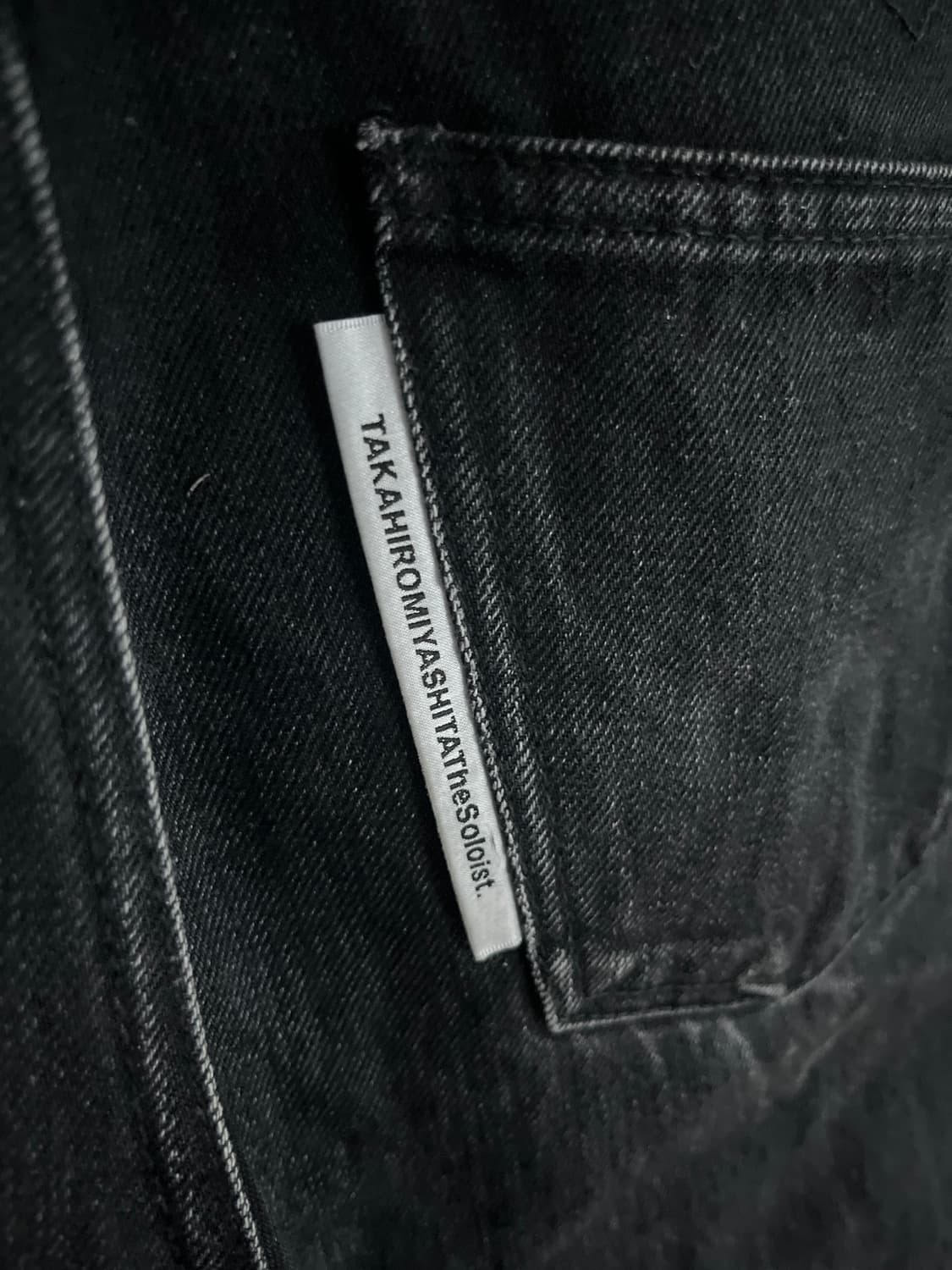 타카히로 미야시타 더 솔로이스트 블랙진 상품이미지8