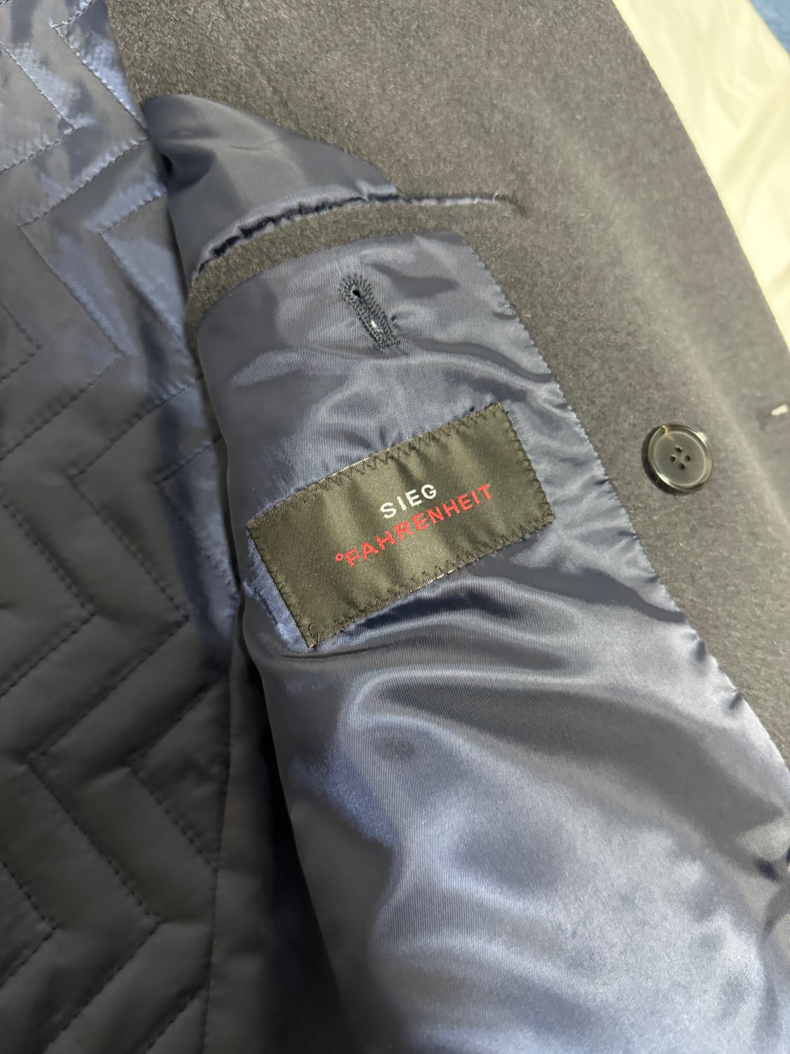 SIEG 더블코트 105사이즈 거의 새상품컨디션 상품이미지4