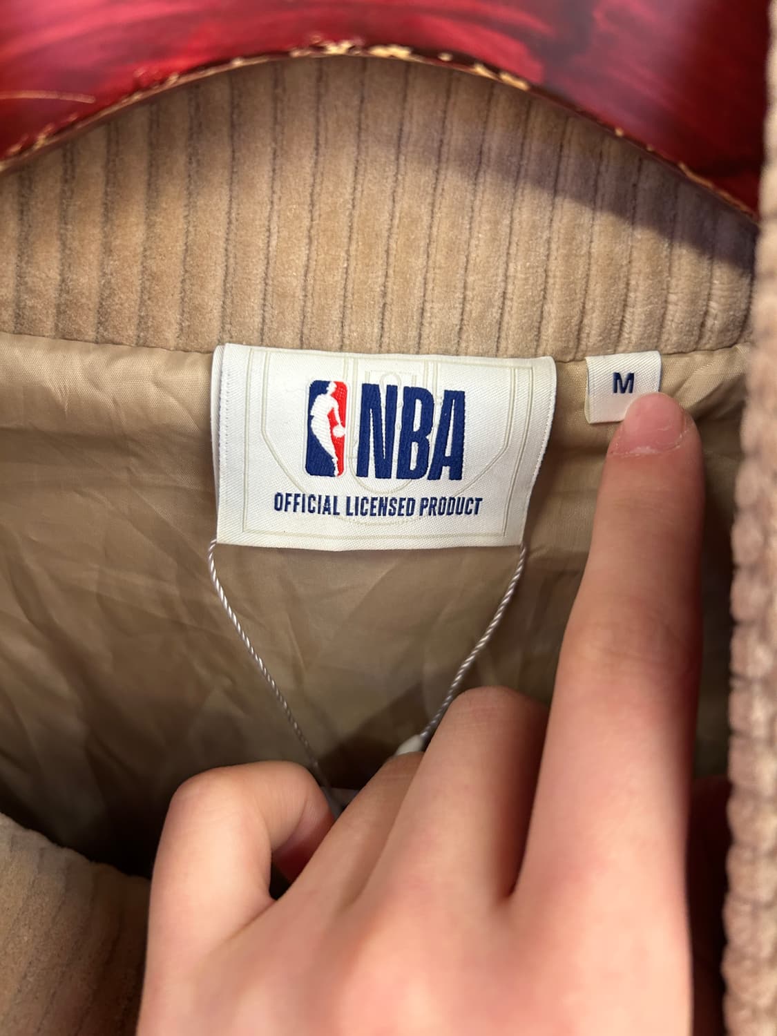 NBA LA 레이커스 코듀로이 집업  상품이미지4