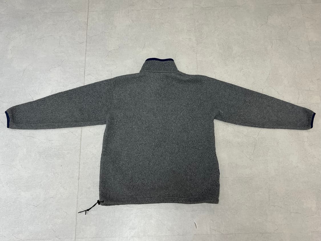 80s 엘엘빈 플리스 풀오버 그레이 M~L 상품이미지3