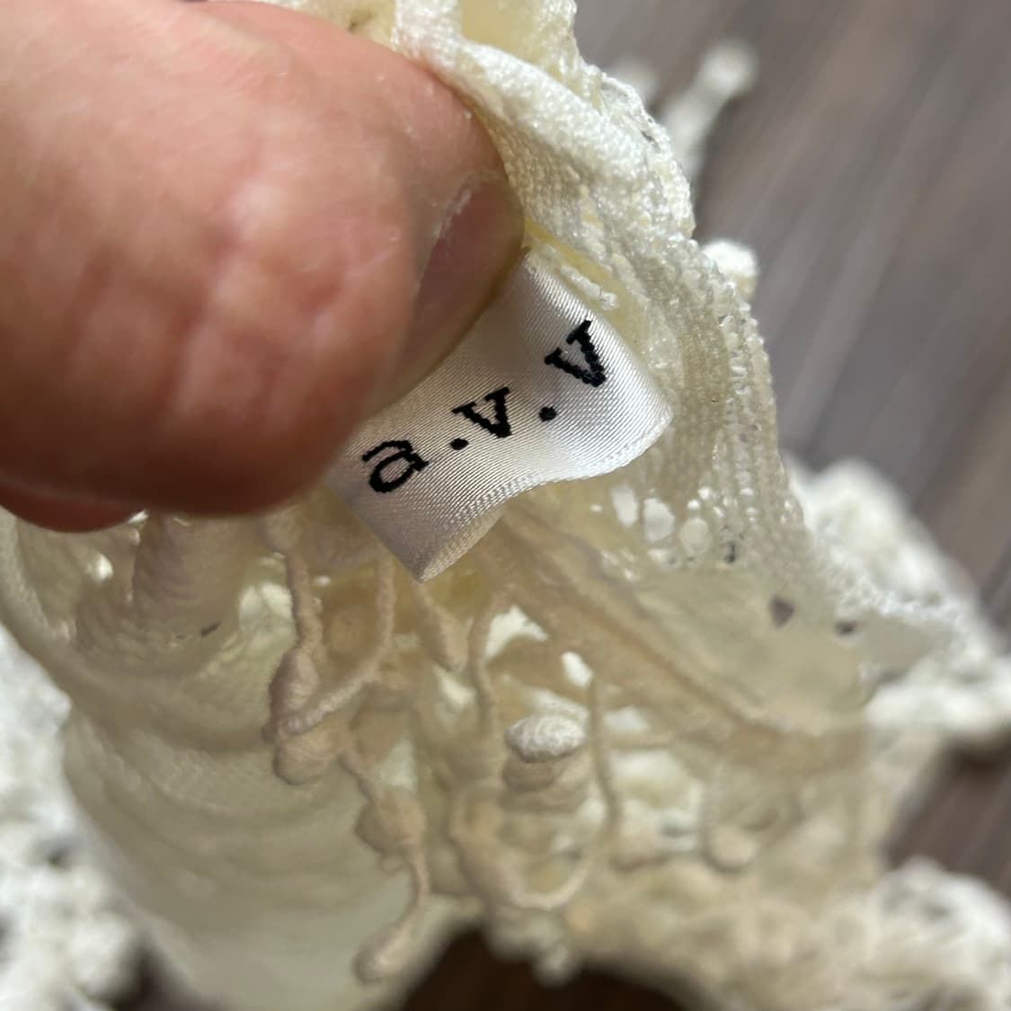 [a.v.v] 에이브이브이 모리걸 레이스 머플러 상품이미지3