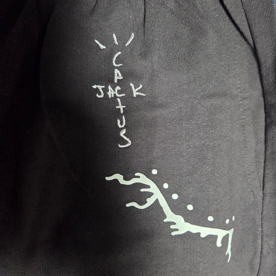 [M] 트래비스 스캇 캑터스잭 썬 반바지 쇼츠 브라운 상품이미지3