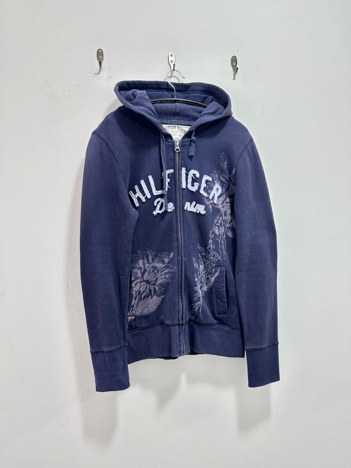 Tommy Hilfiger denim grunge purple hood 상품이미지2