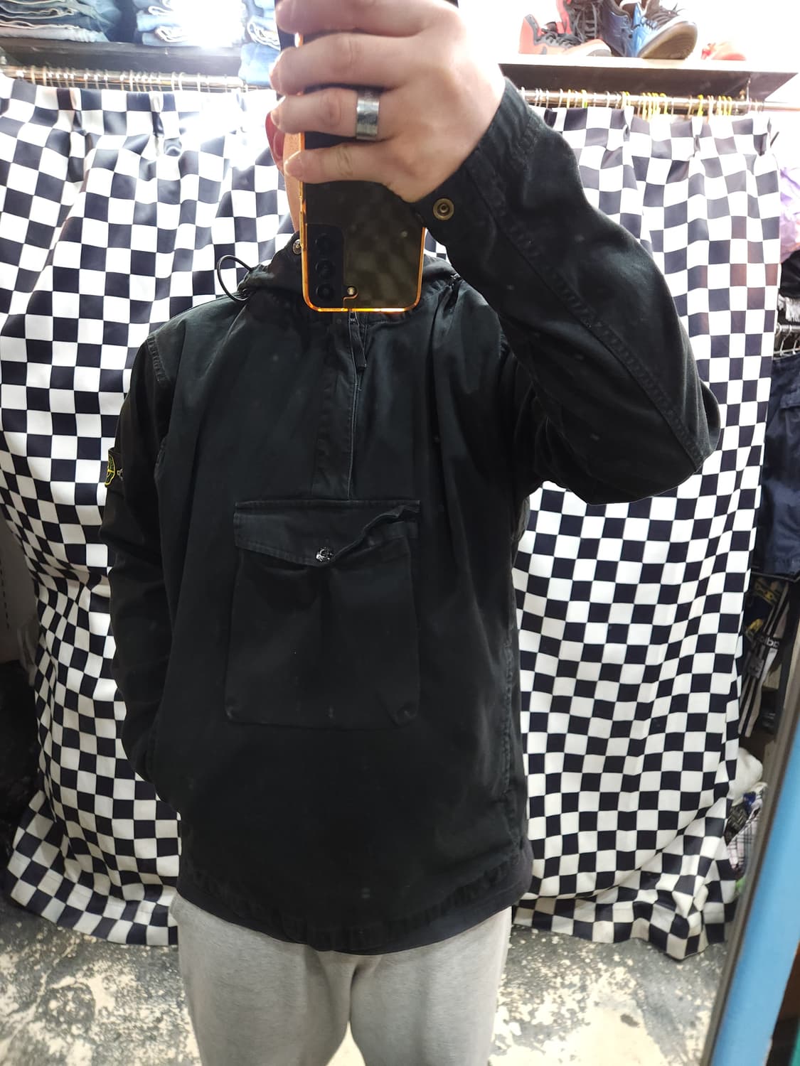 스톤아일랜드 코튼 아노락 올드이팩트

 상품이미지10