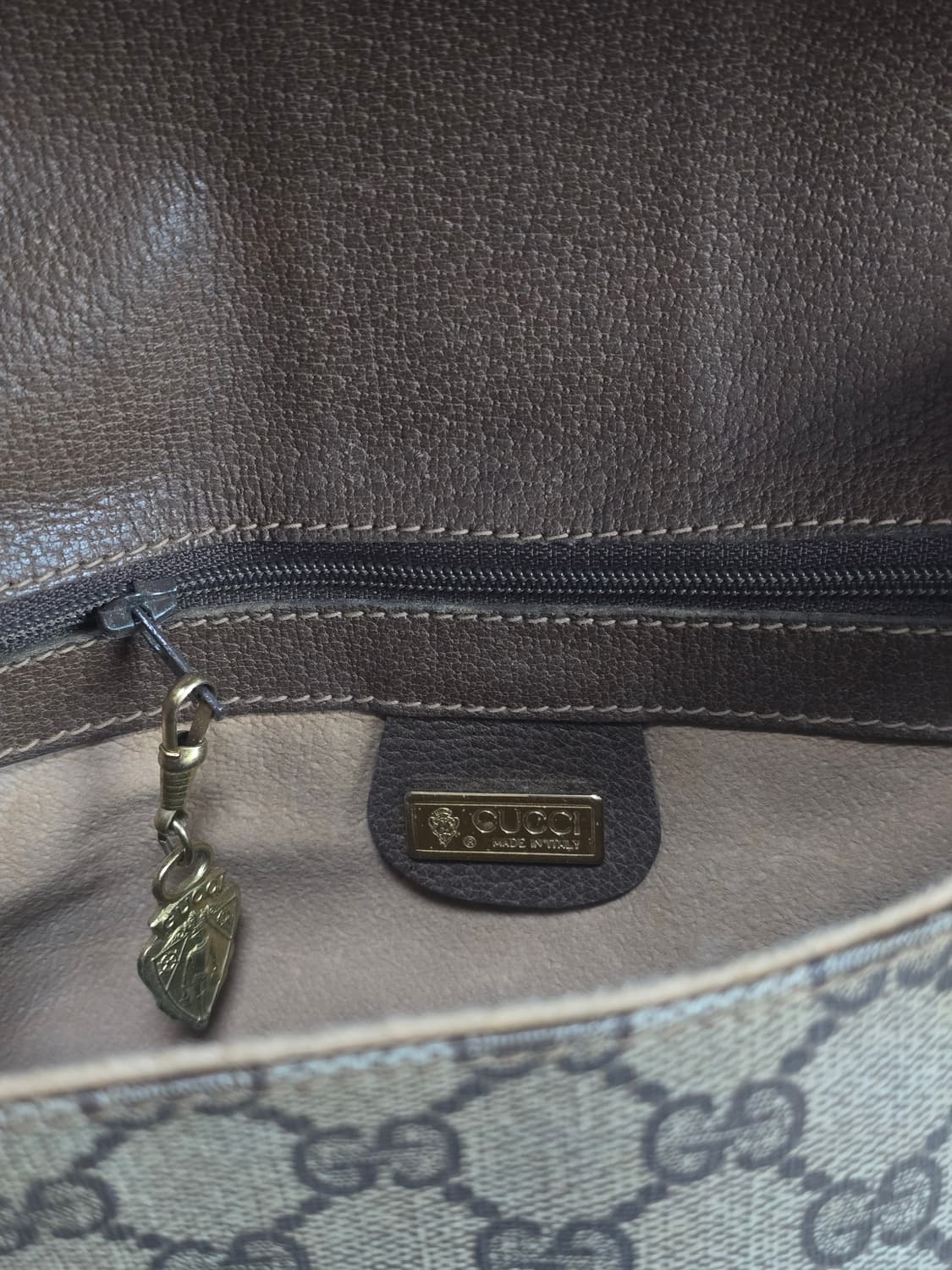 Gucci 구찌 모노그램 빈티지 숄더백 브라운  상품이미지8