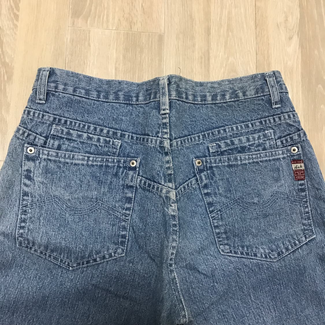 ask 빈티지 워싱 데님 청바지 32사이즈 상품이미지4